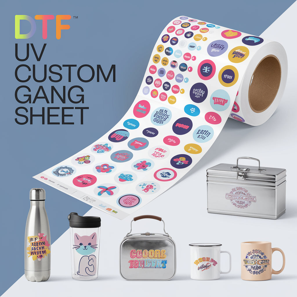 Custom UV DTF Gang Sheets